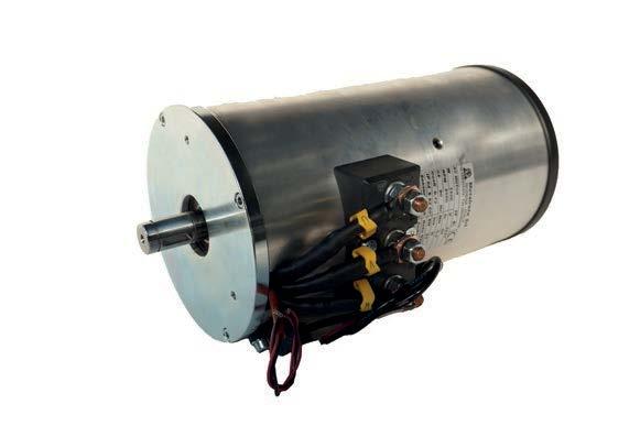 The AC motors works with alternate current in low voltage.