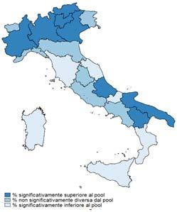 La situazione nel resto d Italia A livello nazionale, PASSI rileva che 2/3 degli intervistati (68%) giudicano in maniera positiva il proprio stato di salute riferendo di sentirsi bene o molto bene.