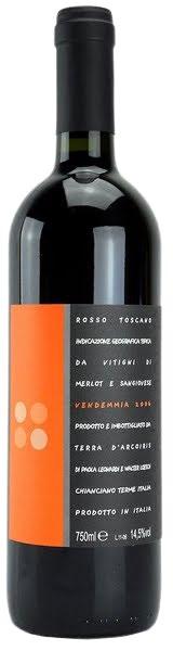 SANGIOVESE 90% MALVASIA NERA 10% IGT 2009 SANGIOVESE 90% CANAIOLO,