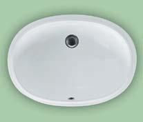 LAVABO INCASSO cm. 63 - monoforo INSET WASHBASIN cm.