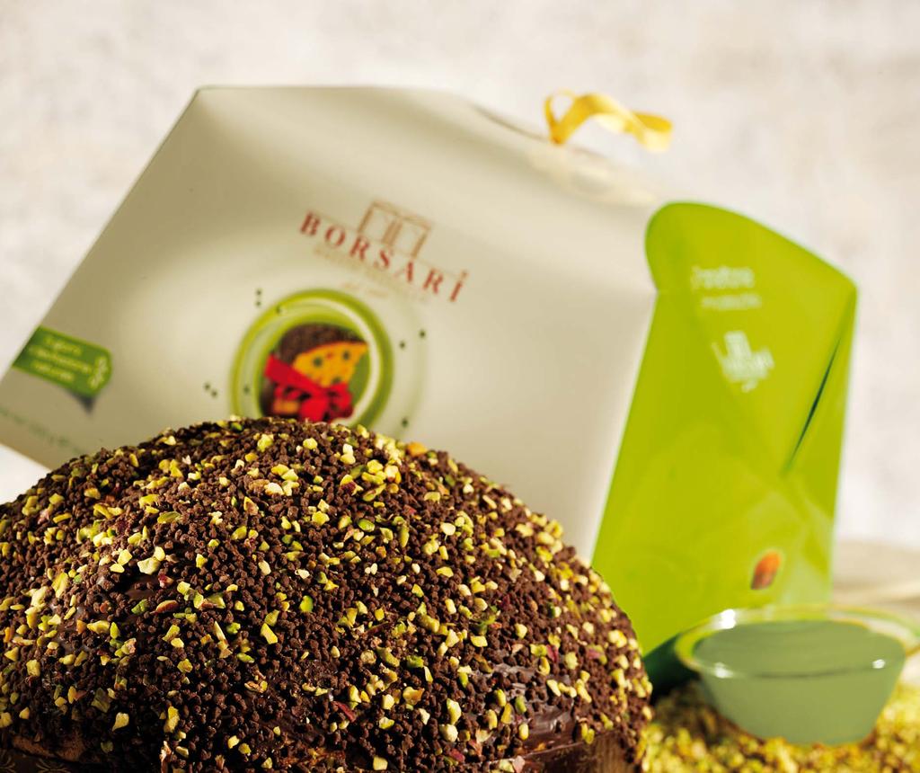 Gli Astucciati PANETTONE CREMA AL PISTACCHIO - BASSO PANETTONE WITH PISTACHIOS CREAM LOW BAKED Codice - Prod. code 1003.162 Cod. EAN - Prod.