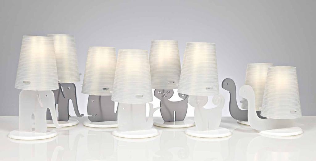 elefantlamp balenalamp catlamp lumolamp CL 331 L/W 21 H 36 P/D 18 cm CL 329 L/W 20 H 32 P/D 18 cm CL 330 L/W 22 H 35 P/D 18 cm