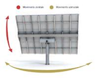 Modulo dotato di 64 celle solari multigiunzione, realizzate con semiconduttori della serie III-V (Ga, As, In). Resa netta di conversione superiore al 23%.