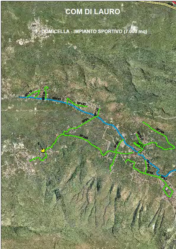 Gestione dell Emergenza - COM Lauro ITINERARIO da Est e da Ovest dalla SS 403: SS 403 fino