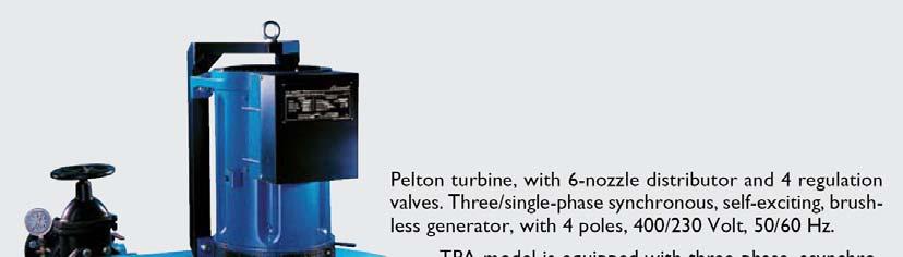 5) Impianto con turbina Pelton IMPIANTO IDROELETTRICO DI STRAMENTIZZO CARATTERISTICHE DELL IMPIANTO L impianto è in fase di progettazione.