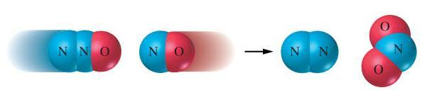 Le informazioni di una reazione chimica QUALITATIVE: - Reagenti e prodotti - Formule di reagenti e prodotti QUANTITATIVE: N 2 O + NO N 2 + NO 2 - N di molecole di reagenti e prodotti -