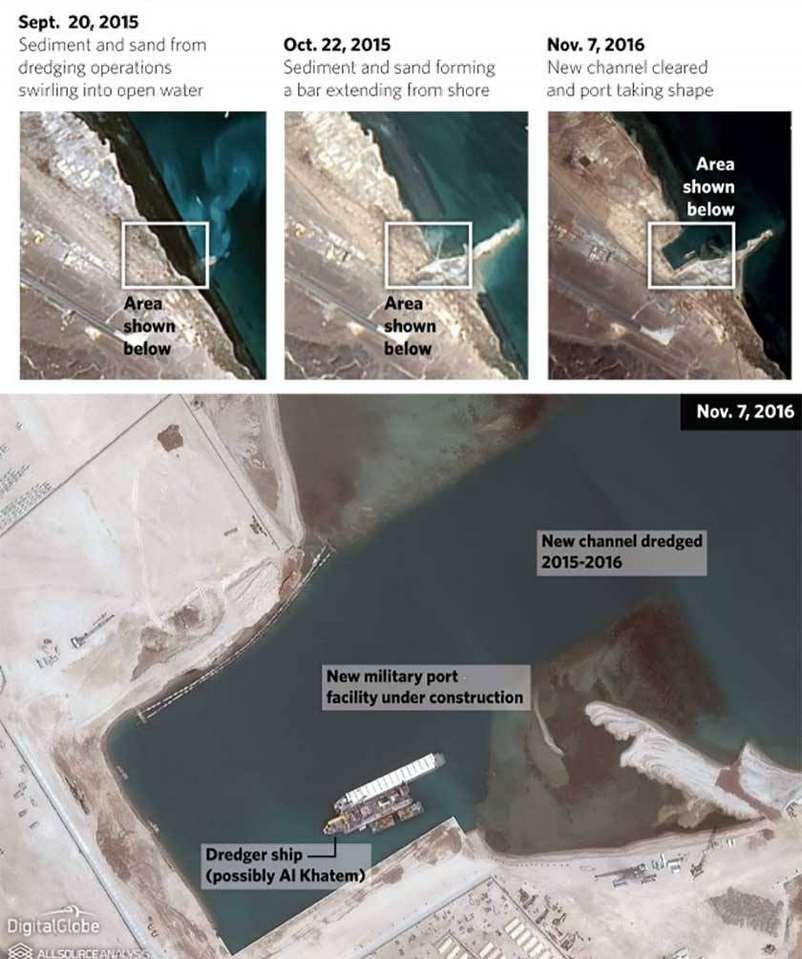 - nella possibilità di creare un nuovo approdo per uso esclusivamente militare nelle immediate vicinanze dell aeroporto.