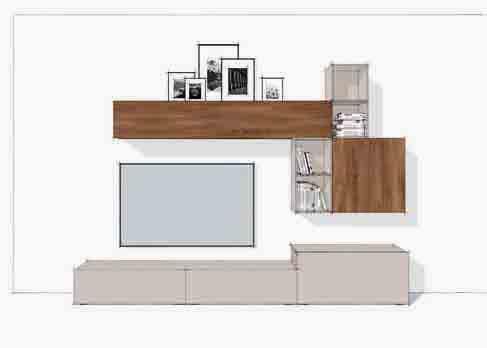 These base units, wall units and open units break the mould and create versatile solutions,