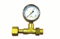 GAS MICROMANOMETER It allows the measurement of the gas pressure. Cod.