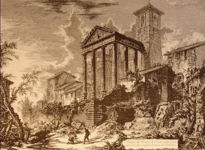Tempio di Ercole, Cori (LT) 1913