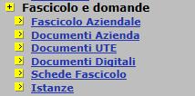 IDENTIFICATIVO OPERAI FORESTALI/ELENCO DITTE BOSCHIVE e selezionare il comune di