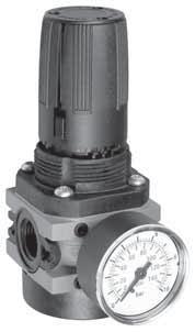 regolatore di pressione G1/2 G1/2 pressure regulator NUOVO NEW Regolatore a membrana con valvola di scarico sovrapressione (relieving) Diaphragm-type pressure regulator with relieving