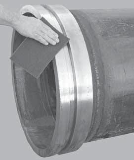 NOTA: gli AGS Vic-Ring NON possono essere saldati a tubi in acciaio inossidabile con giunti rigidi tipo W89 AGS.