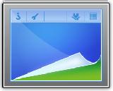 Uso di MS610de 74 Utilizzo dello sfondo e della schermata inattiva l'icona Descrizione L applicazione consente di personalizzare lo sfondo e la schermata inattiva dalla schermata principale della