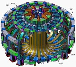 2. PRINCIPALI COMPONENTI DI ITER 15 Fig. 2.4 Bobina Toroidale di ITER.