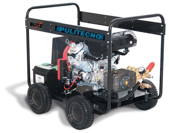 39 INDUSTRIL LINE OLD WTER H.P. LENER IDROPULITRIE D QU FREDD LITZ 330 510 old water mobile engine driven high pressure washer. Top efficiency for industrial use.