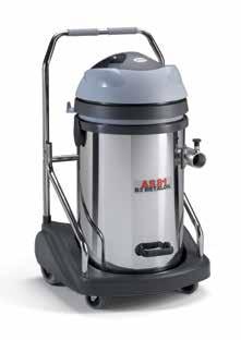PROFESSIONAL SERIES WITH 2 OR 3 MOTORS - SERIE PROFESSIONALE A 2 O 3 MOTORI AS 76-2 GENERAL FEATURES - CARATTERISTICHE GENERALI Extractor model (liquid cleaner) for cleaning armchairs, carpets and