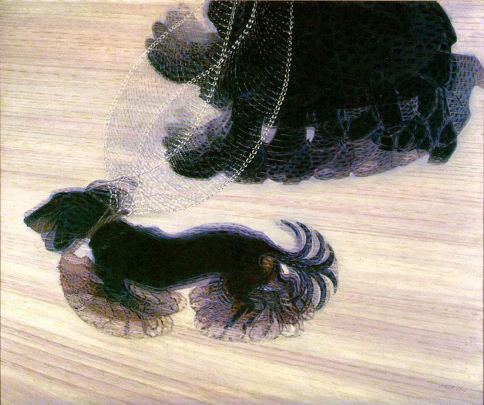 Giacomo Balla 1912 Dinamismo di un cane