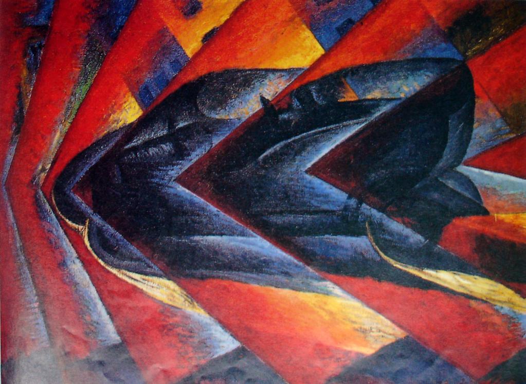 Luigi Russolo Dinamismo di un automobile