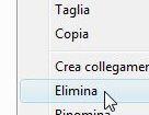 3 - dal menu contestuale clicca sulla voce "Taglia" 5 - entra con un doppio clic nella cartella prescelta COPIARE UN FILE USANDO I COMANDI COPIA ED INCOLLA Se hai bisogno di creare una copia di un