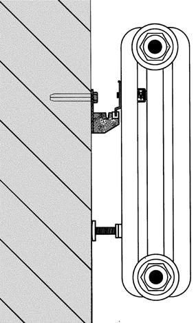 colorato (*) ATTCHELA4 XX Aggancio su tubo Ø25 e distanziere regolabile, profondità da 5 a 6 cm, colore bianco (**) ATTCHELA5 01 Aggancio su tubo Ø25 e distanziere regolabile, profondità da 5 a 6 cm,