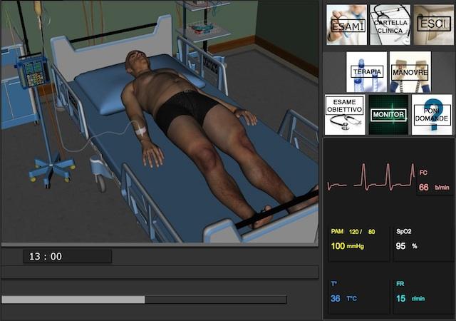 DrSim - Simulatore di Paziente Virtuale Codice: DrSim Produttore: Accurate DrSim è un software interattivo di simulazione clinica (e-learning), proprietario Accurate, disponibile in due versioni: