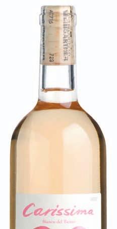 CARISSIMA Bianco del Ticino Carissima, la nostra amata, così abbiamo chiamato il nostro primo vino, ottenuto da Chardonnay e Merlot vinificato in bianco, rispettivamente nella proporzione non troppo