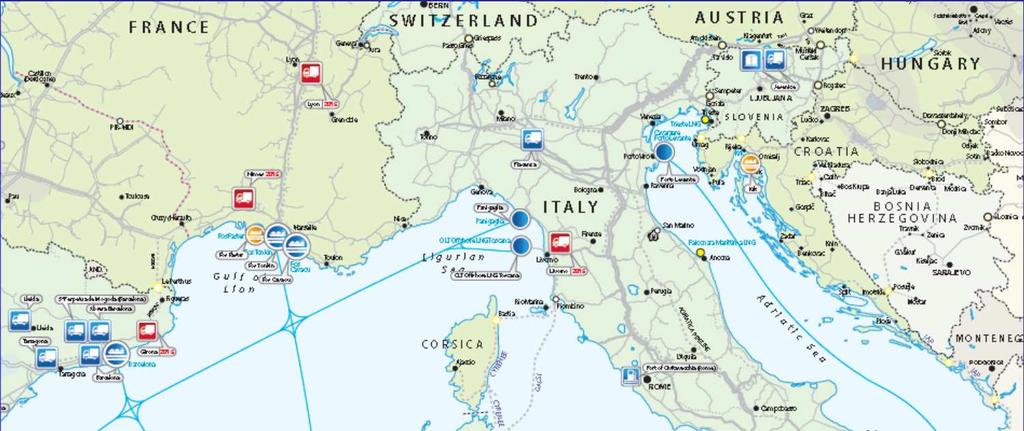 Il bunkering In Italia invece in questo settore abbiamo oggi solo molti progetti 21 Aspetti tecnici Tipologie dei navi: traghetti, trasporti costieri e fluviali, rimorchiatori,