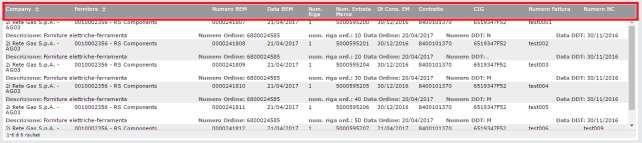 Confermata l operazione, il file Excel verrà automaticamente