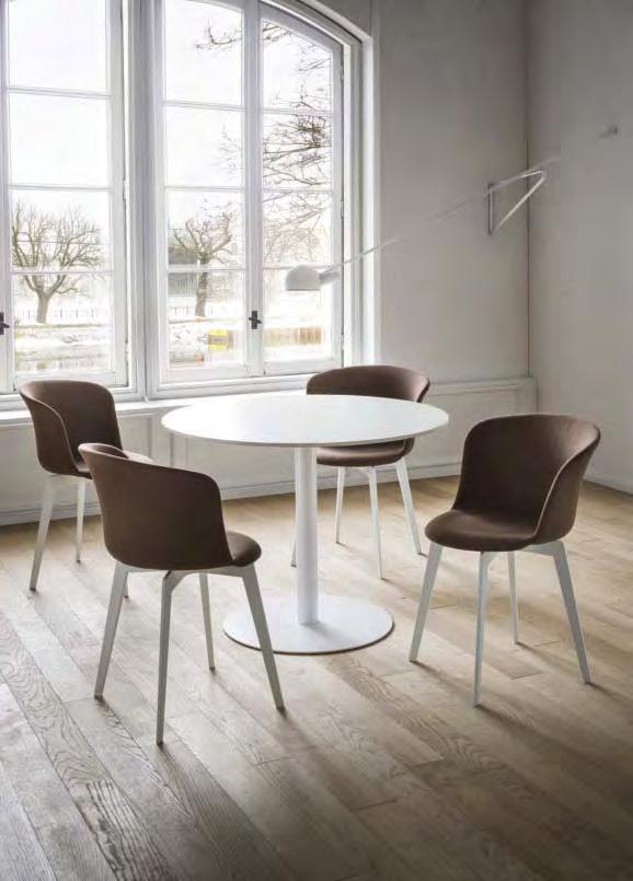 CHAIRS / SEDIE DRESS EPICA Marc Sadler Design The successful Epica collection now comes with a fully padded and upholstered shell, giving it a look that is a touch more stylish, cosy, comfy Dress