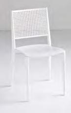 Kalipa is a family of practical, stackable chairs, made from a combination of fully recyclable plastic.