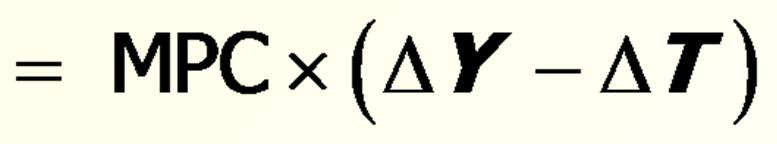 Considerando Y = C I edg esogeni