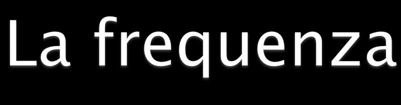 La frequenza rappresenta il numero di volte in cui il target ha l opportunità di vedere il