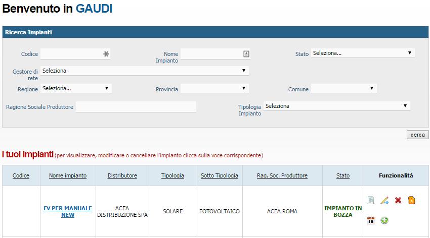 Pag. 20 Fare click sull'icona di validazione procedere alla validazione.