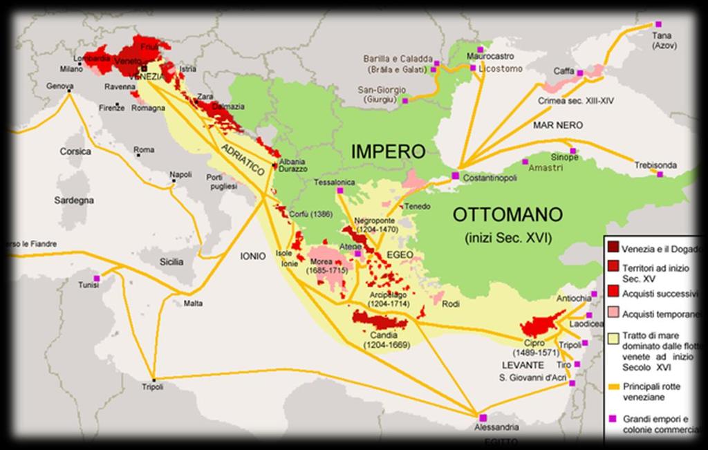 Le conseguenze delle crociate sulle città marinare.