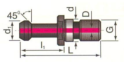 M3-M20 CODOLO PULL STUD ITCMA-BT40.