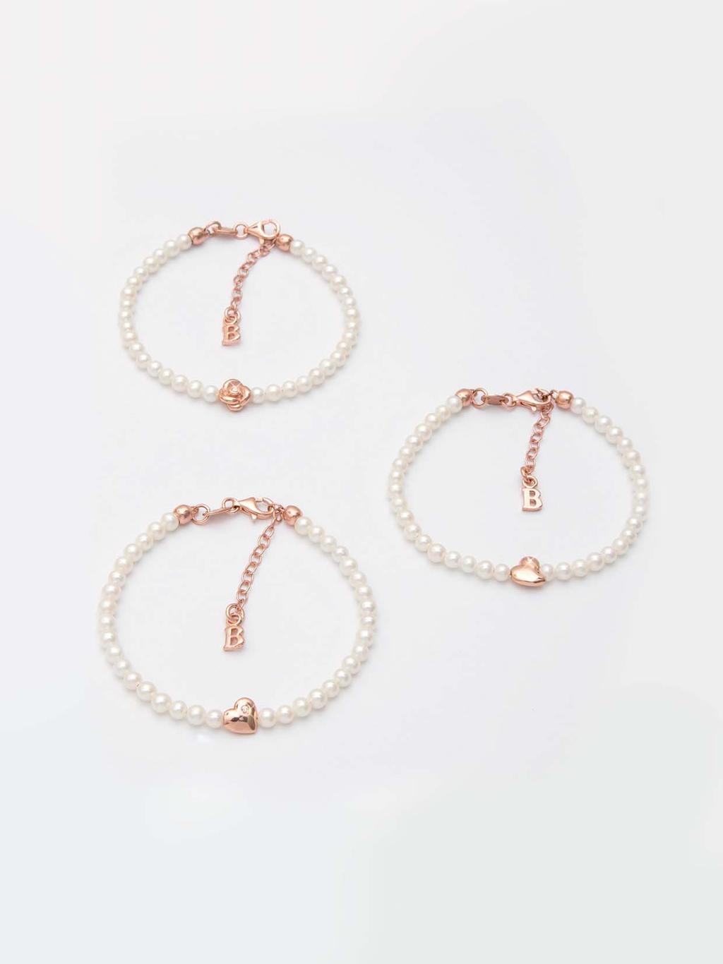 K IYAMI Bracciale: Diamante 0,01 ct BR444RS Bracciale: