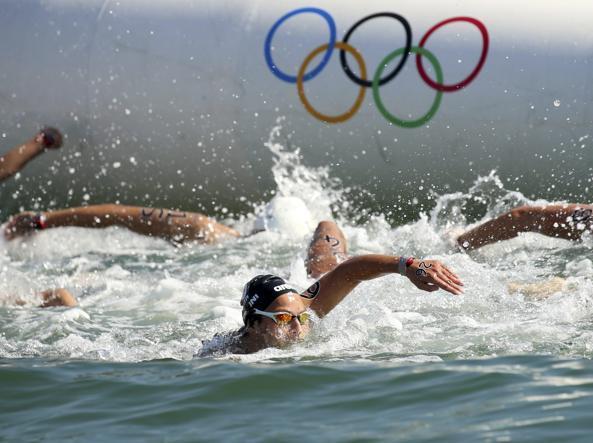 Nuoto di Fondo, Triathlon e Pentathlon Rachele Bruni medaglia d argento nella 10 km di fondo a Rio.