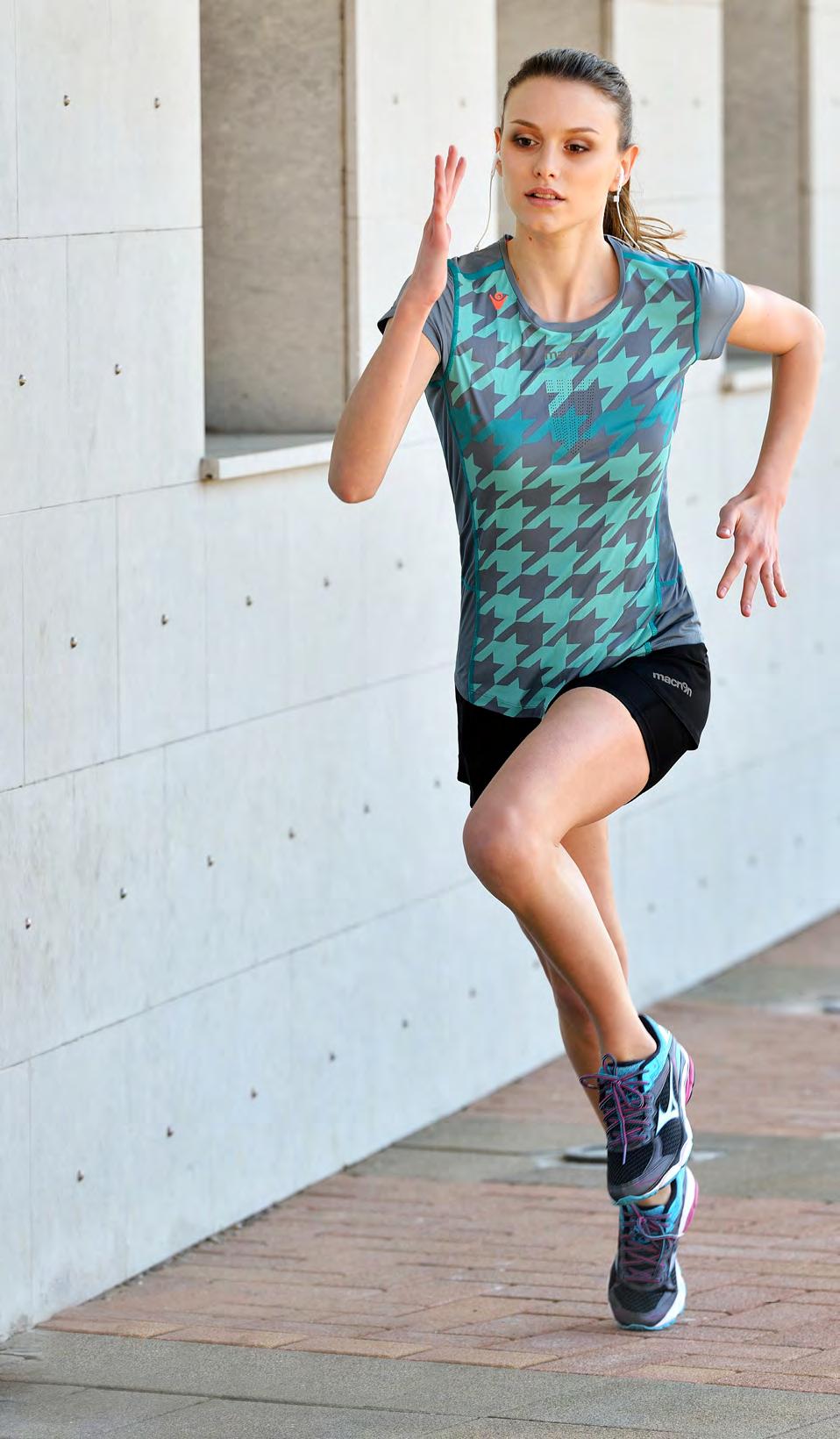 FOHEN PRO RUN TECH T-SHIRT MM WOMAN SPRING SUMMER COLLECTION 2016 T-shirt per allenamenti e gare.