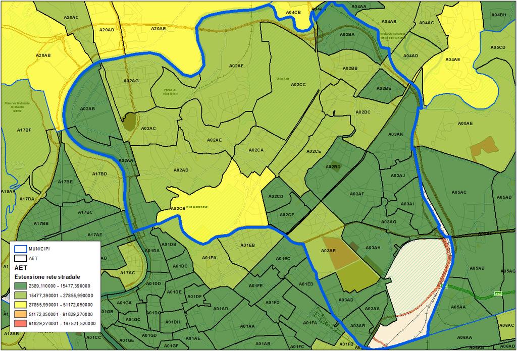 Anagrafica del Municipio II Distribuzione