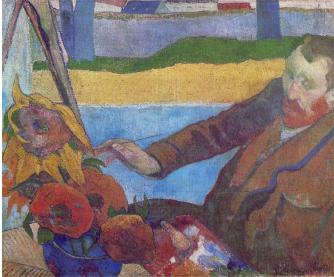 (una delle idee di Gauguin in contrasto con la visione dell arte di Van Gogh) Nel 1890