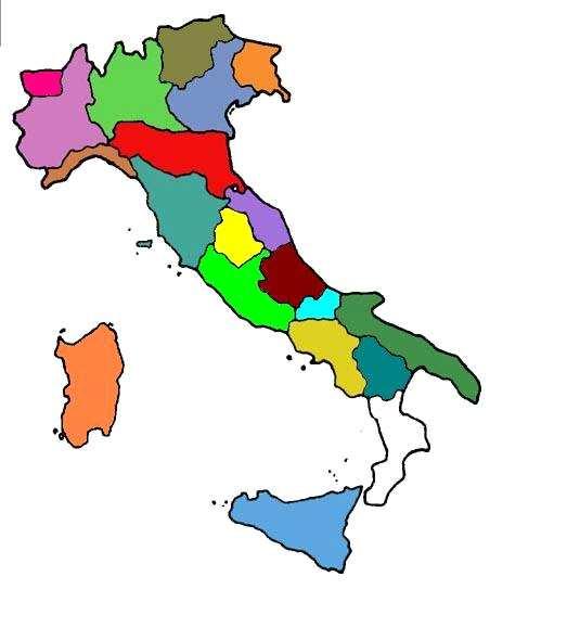 Fig. 3 - Malattie professionali denunciate in Italia nel 2012. Tutte le Gestioni INAIL: distribuzione per Regione 61 3.528 568 2.277 1.370 1.952 799 7.431 5.539 3.355 1.342 2.447 4.712 212 1.731 2.