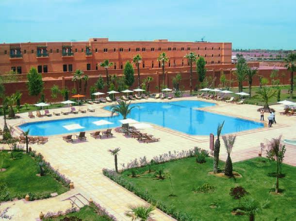 Atlas Hospitality Hotels & Resorts A Marrakech, nel quartiere residenziale dell Hivernage, a pochi minuti e dalla Medina 233 CAMERE e SUITE centro Spa Giugno 2013 da 50 Vicino ai luoghi che fanno di