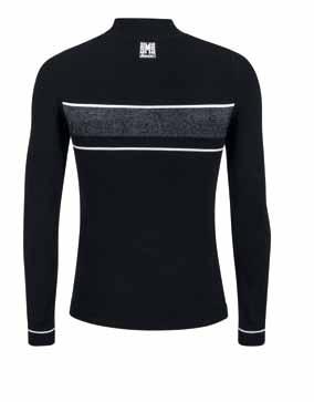 WOOL L/S BASE LAYER/MAGLIA MANICHE LUNGHE CODE: BM 005 GLL WOOL Long-sleeved base layer made of natural wool (wool 80%, Polyamide 15%, Elastane 5%).