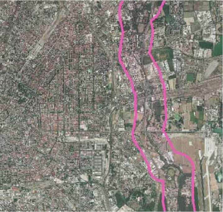 entrambe le azioni I varchi sono stati disegnati esclusivamente all interno degli elementi della rete di maggiori dimensioni Corridoio primario