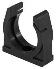 SH Clip per tubi WST Tipo Codice Adatto a Foro di Larghezza Altezza Pz WST fissaggio [mm] [mm] CONFiX SH 31300 NW M3 18.5 21 CONFiX SH 14 313 NW 14 M3 24 25.