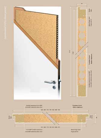 Ingombri / Dimensions Tipologie di pannello / Door panels typology L. =Luce netta M.E. =Misura esterna telaio M.C. =Misura luce netta controtelaio M.E.C. =Misura esterna controtelaio L. 800 mm M.E. 880 mm M.