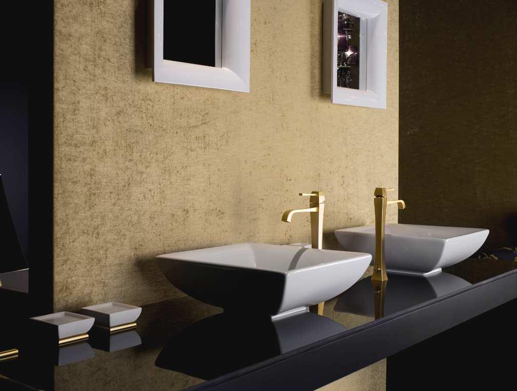 MIMI COUNTER AND BUILT-IN IN WASHBASINS design Prospero Rasulo art. 37503-37504 MIMI COUNTER WASHBASINS L45 W45 H15,5 cm art.