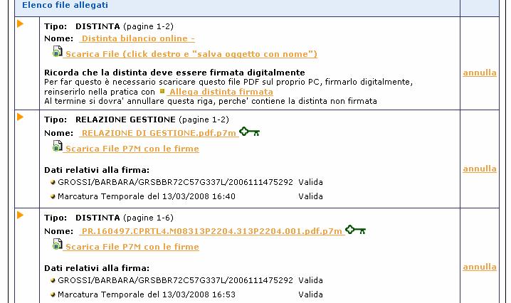 Compare il file distinta 2 volte La Distinta compare due volte una