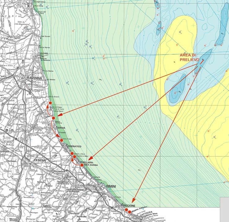 La difesa della costa dall erosione e dall ingressione del mare IL RIPASCIMENTO DEL 2002 Importo complessivo 11.145.140 Euro Location Lenght (m) Volume (m 3 ) Unit volume (m 3 /m) Misano Adriatico 1.
